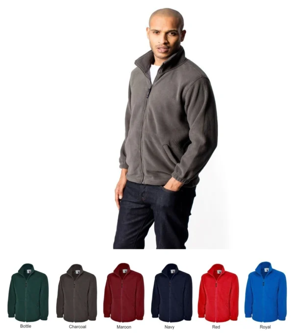 Uneek UC601 Heavyweight  full zip fleece Jacket